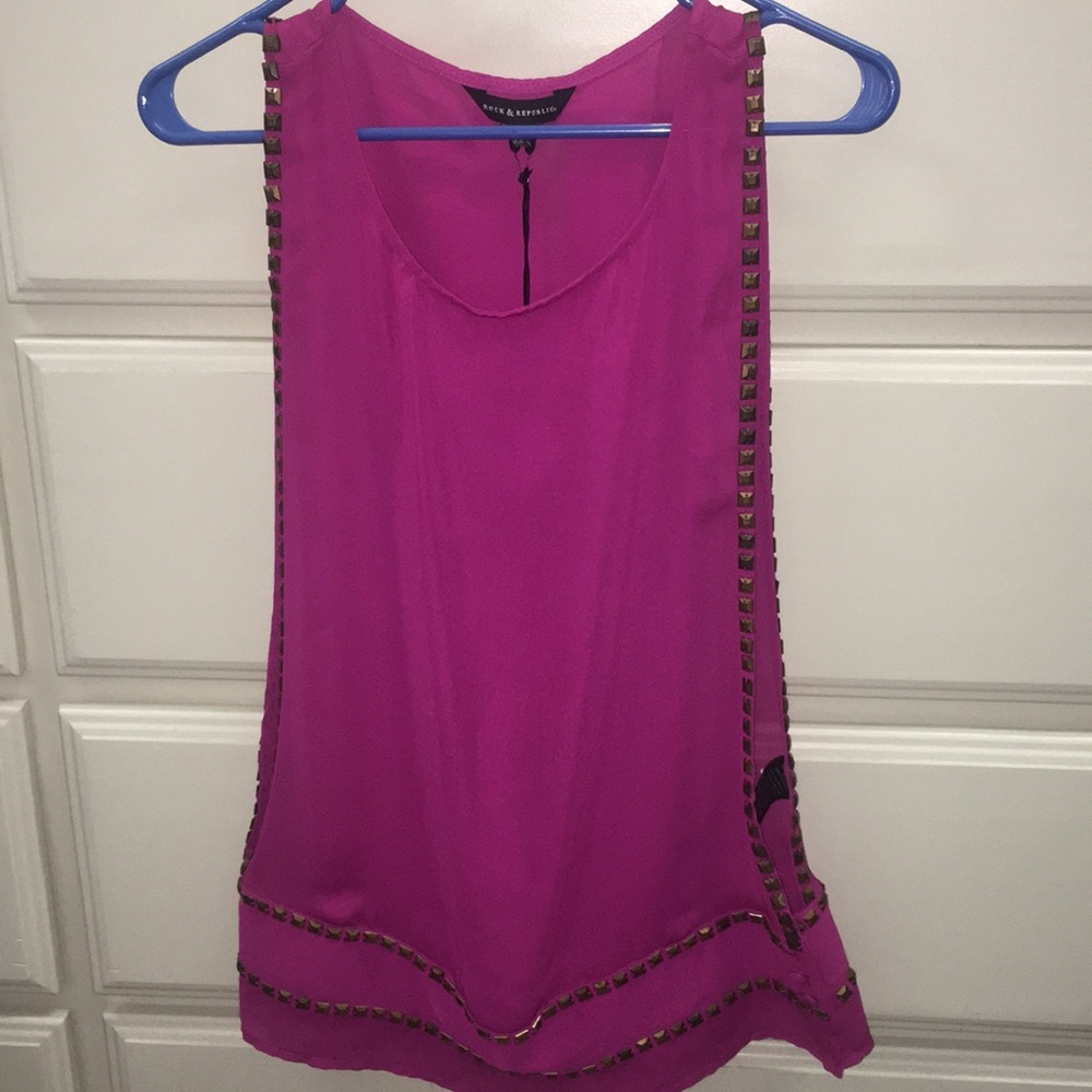 Fuchsia Top